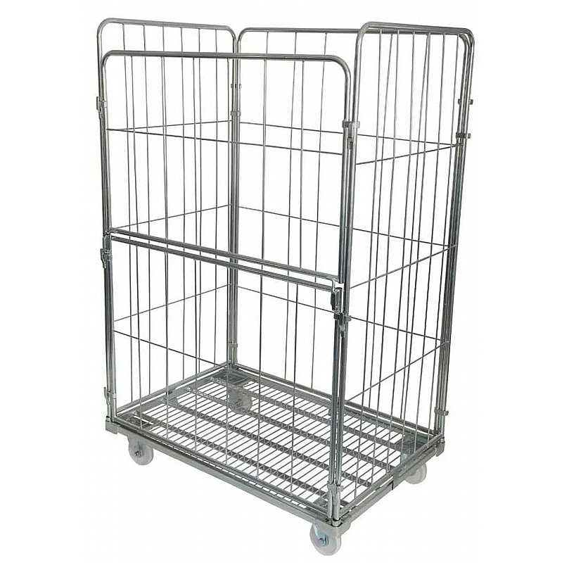 Palus Jumbo 4 Sided Demountable Roll Pallet Cages with Rod Infill Frame - Handling & Lifting