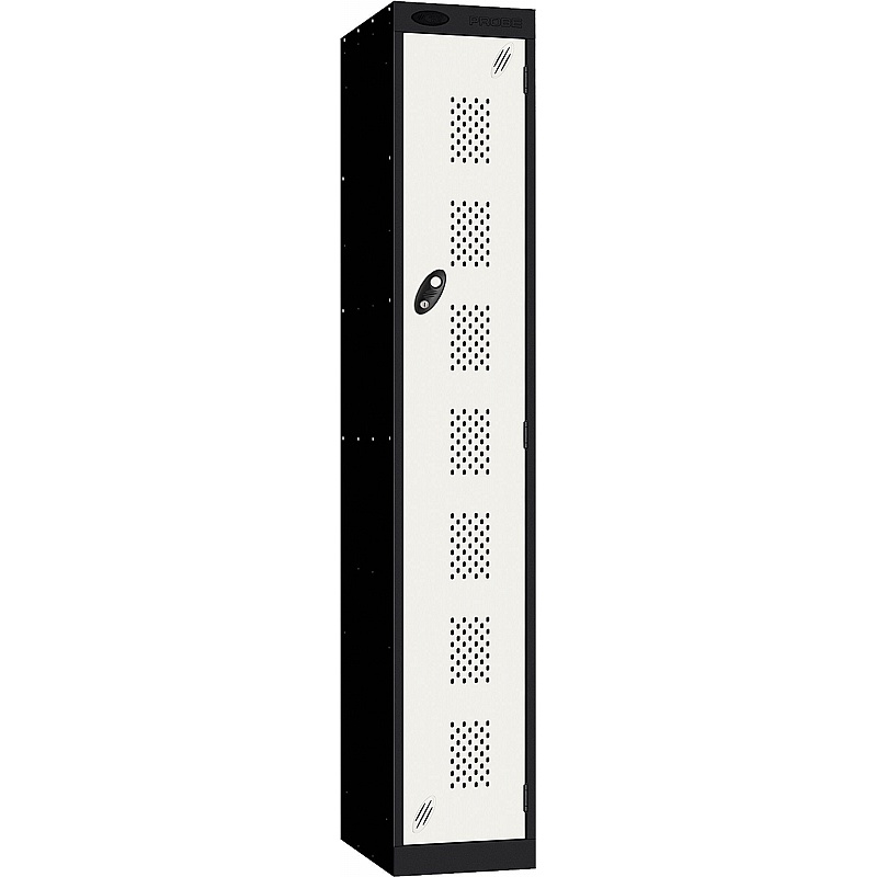 Stellar Probe Antibacterial Perforated Door Lockers with Cam Lock - Lockers & Cloakroom