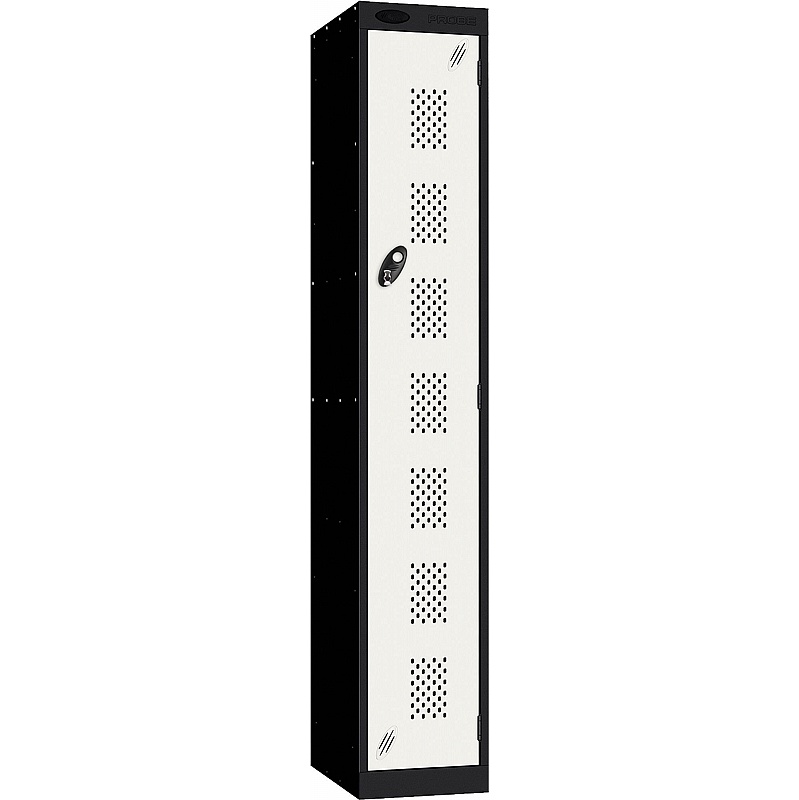 Stellar Probe Antibacterial Perforated Door Lockers with Hasp and Staple Lock - Lockers & Cloakroom