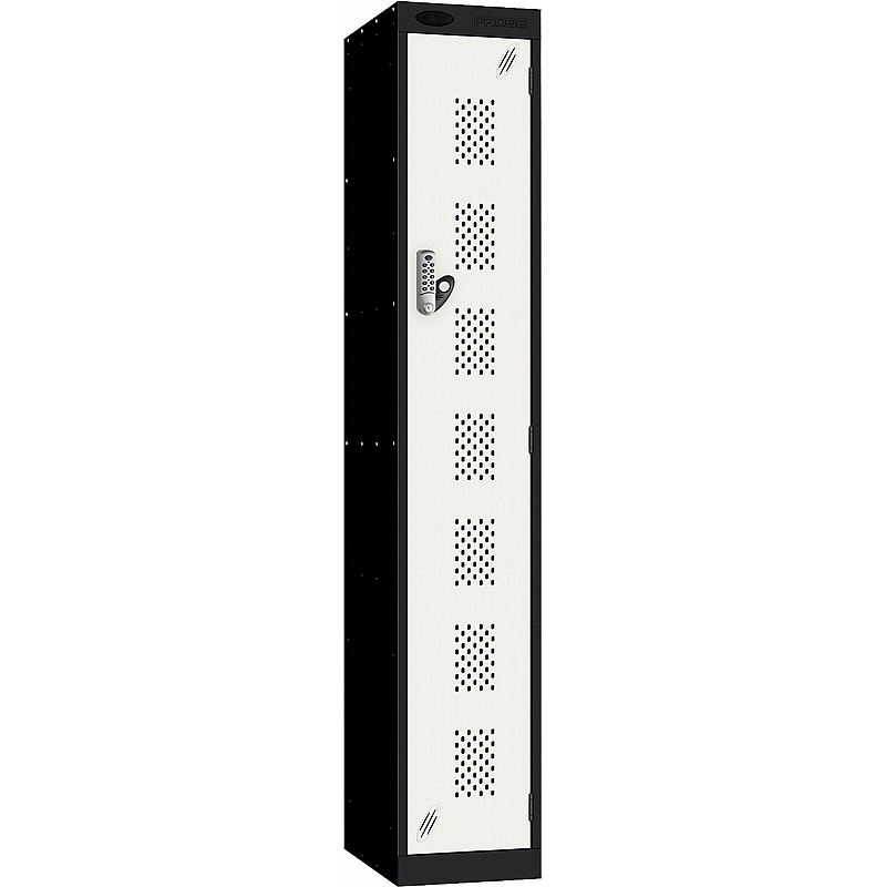 Stellar Probe Antibacterial Perforated Door Lockers with Digital Combination Lock - Lockers & Cloakroom