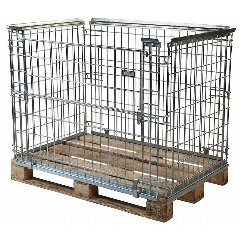 Paleta Euro Pallet Stackable Mesh Retention Unit - Handling & Lifting