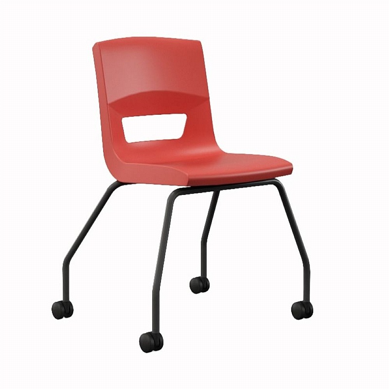 Postura Ergonomic 4 Leg Mobile School Chairs - Education