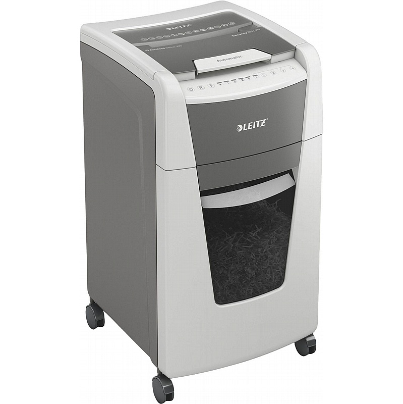 Leitz IQ-P5 XL Office Autofeed Micro Paper Shredder - Office Furniture