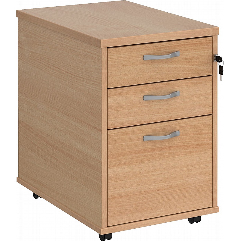 Contract Plus Tall Mobile Under Desk Pedestals - Office Furniture