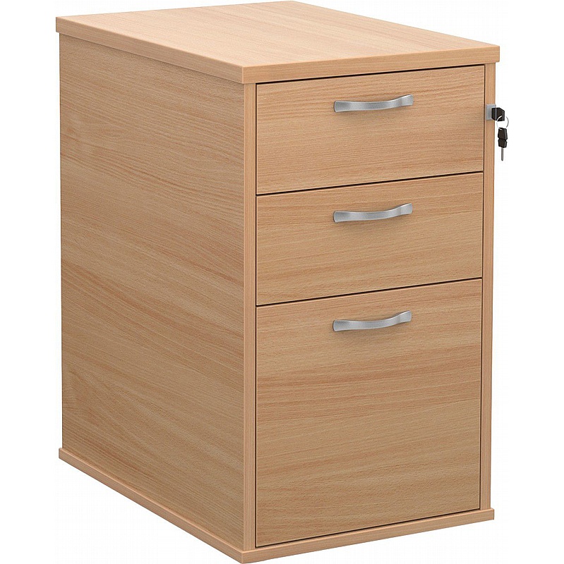 Contract Plus Desk High Pedestals - Office Furniture