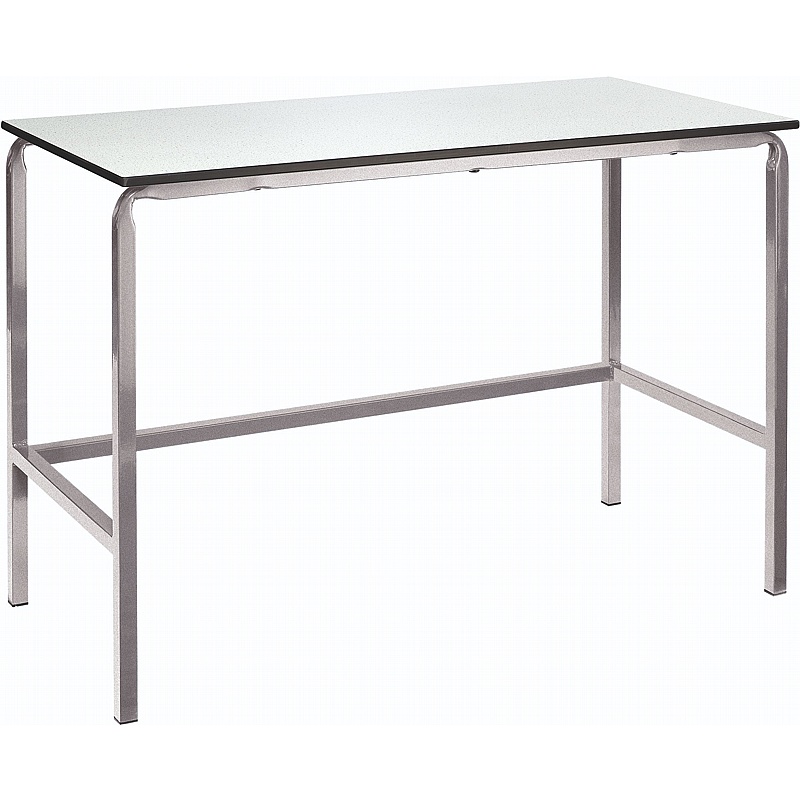 Alumni Trespa Crush Bent C-Frame Rectangular Art Science and Lab Tables - Education