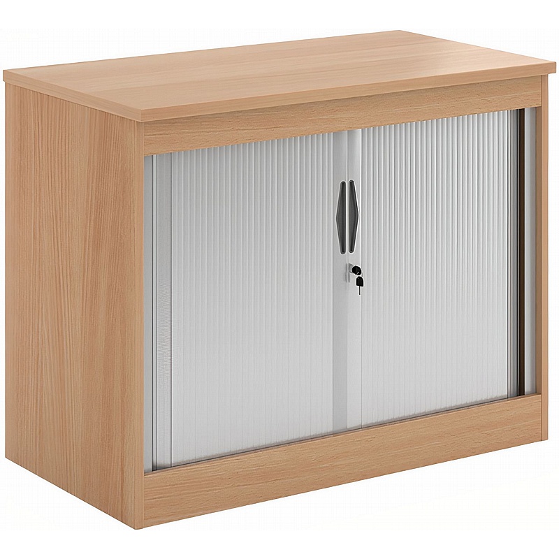 Contract Deluxe Systems Storage Tambour Office Cupboards - Office Furniture