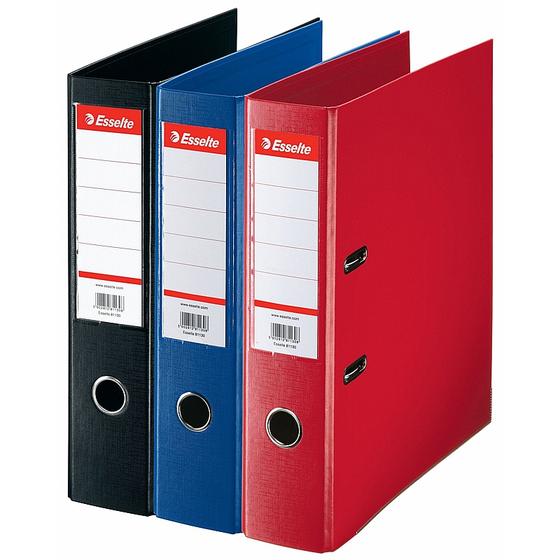 Esselte A4 Polypropylene Lever Arch Files - Pack of 3 - Office Furniture