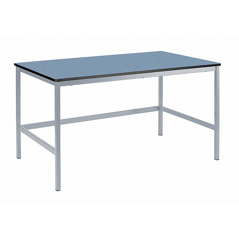 Alumni Trespa Fully Welded C-Frame Rectangular Art Science and Lab Tables - Education