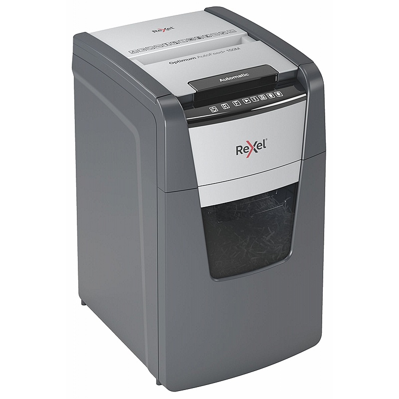 Rexel Optimum 150M Autofeed Plus Automatic Micro Cut Paper Shredder - Office Furniture