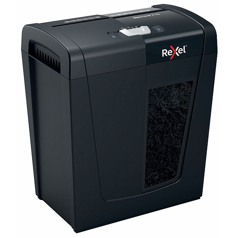 Rexel Secure X10 Cross Cut Paper Shredder - Office Furniture