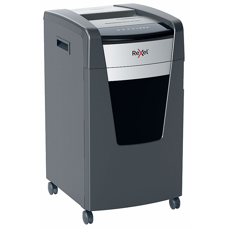 Rexel Momentum Extra XP422 Plus Anti Jam Cross Cut Paper Shredder - Office Furniture