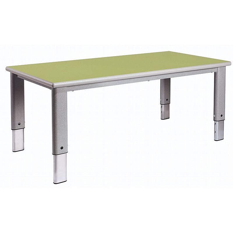 Renee Premium Height Adjustable Rectangular School Tables - Education