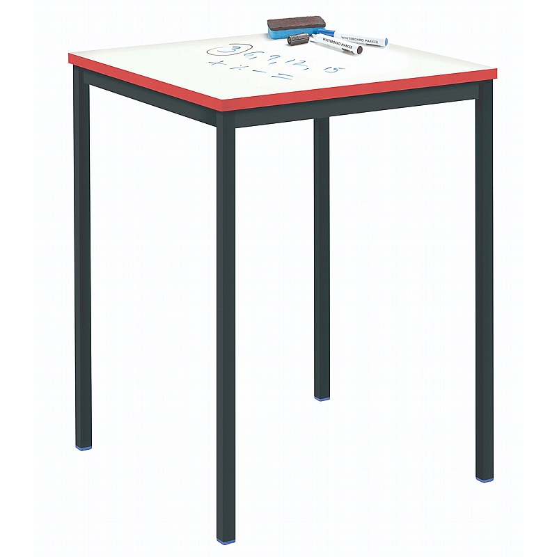 Blanco Fully Welded Square Whiteboard School Tables - Education