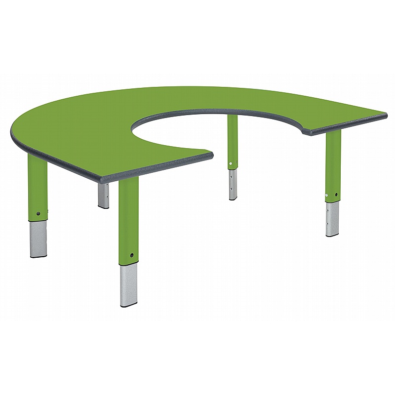 Start Right Bright Height Adjustable Rainbow School Tables - Education