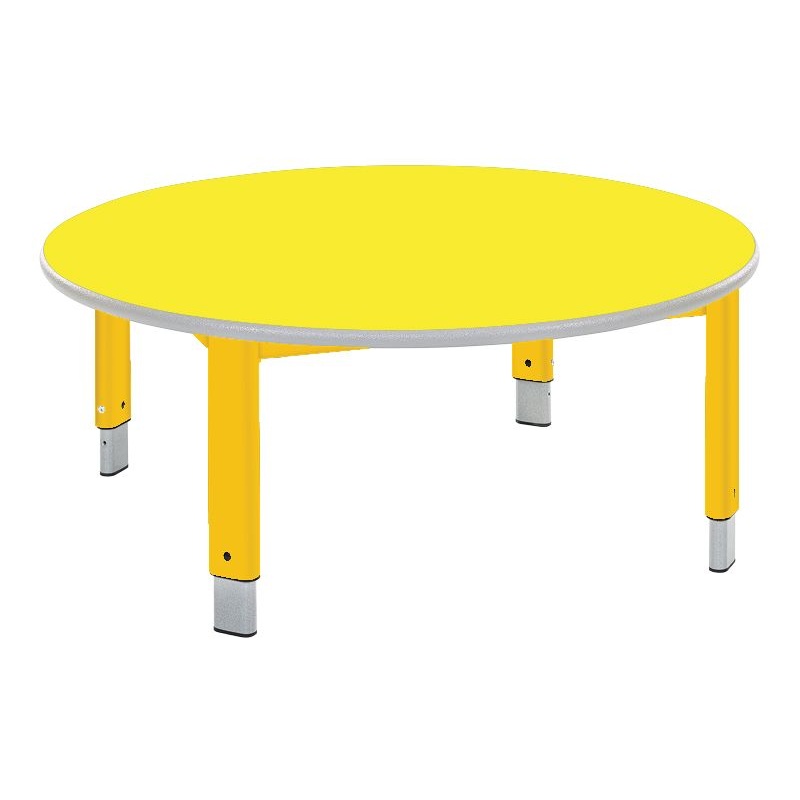 Start Right Bright Height Adjustable Circular School Tables - Education
