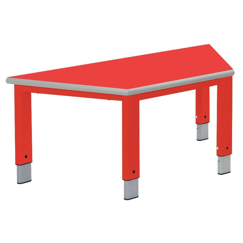 Start Right Bright Height Adjustable Trapezoidal School Tables - Education