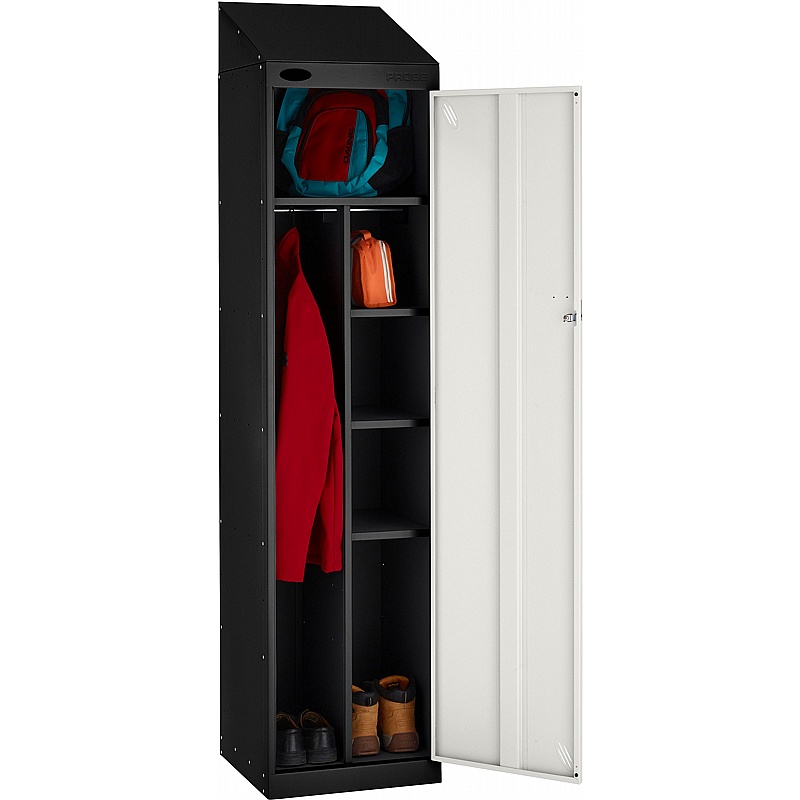 Stellar Probe Antibacterial Sloping Top Uniform Lockers with Cam Lock - Lockers & Cloakroom