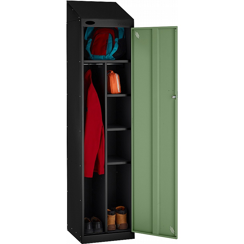 Stellar Probe Equinox Antibacterial Sloping Top Uniform Lockers with Cam Lock - Lockers & Cloakroom