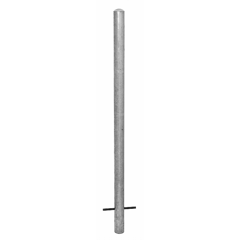 Traffic-Line Round Galvanised Barrier Posts - Premises