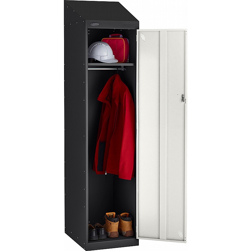 Stellar Probe Antibacterial Sloping Top Police Lockers with Cam Lock - Lockers & Cloakroom