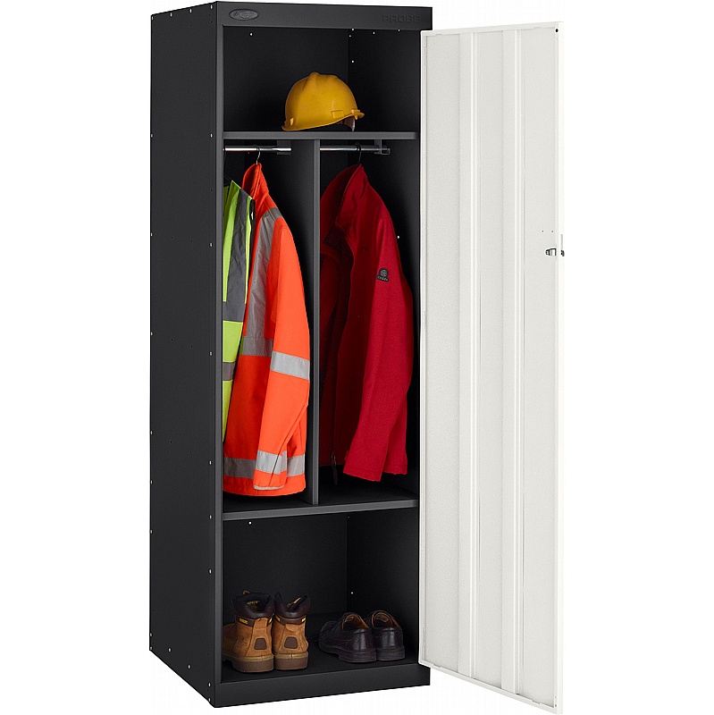 Stellar Probe Antibacterial 4 Compartment Crew Lockers with Cam Lock - Lockers & Cloakroom