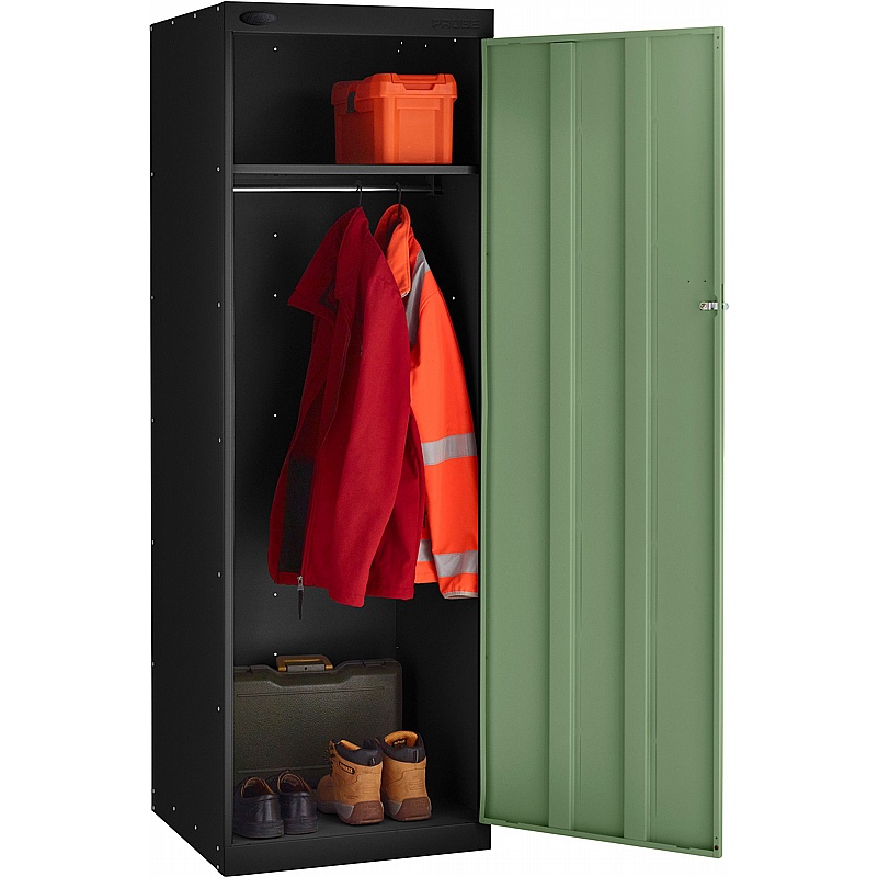 Stellar Probe Equinox Antibacterial 2 Compartment Crew Lockers with Cam Lock - Lockers & Cloakroom