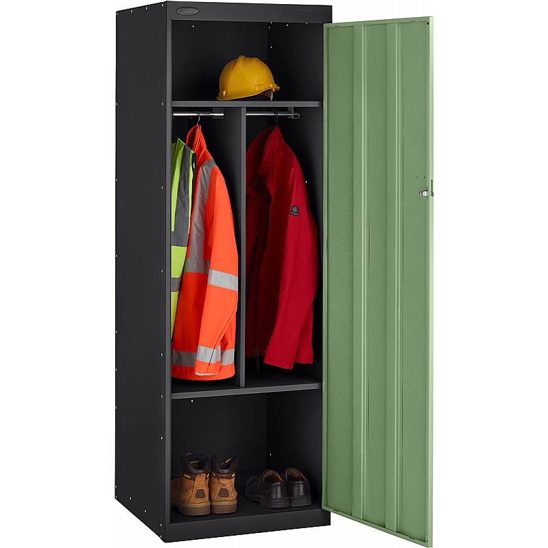 Stellar Probe Equinox Antibacterial 4 Compartment Crew Lockers with Cam Lock - Lockers & Cloakroom