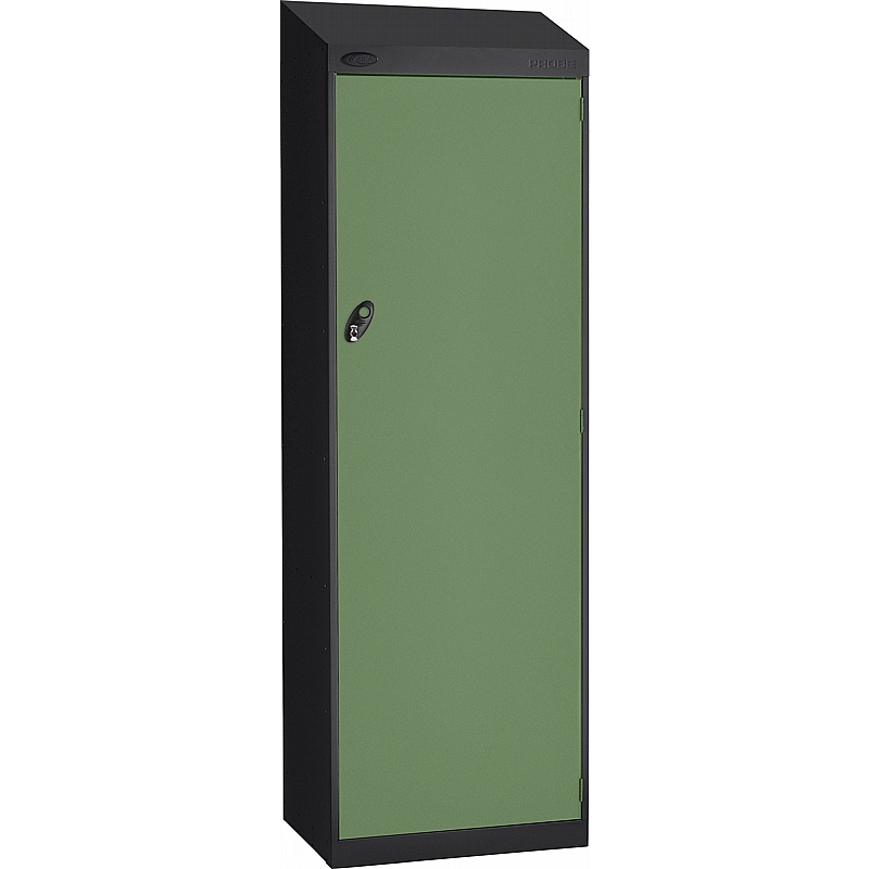 Stellar Probe Equinox Antibacterial Sloping Top Hi-Capacity Lockers with Hasp and Staple Lock - Lockers & Cloakroom