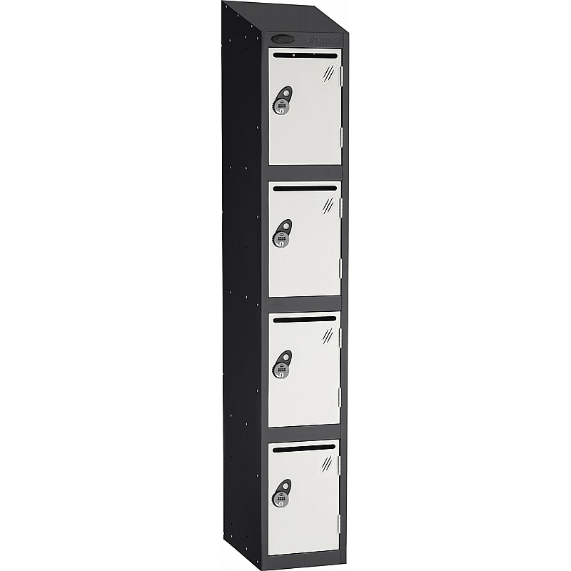 Stellar Probe Antibacterial Sloping Top Postal Lockers with Manual Combination Lock - Lockers & Cloakroom