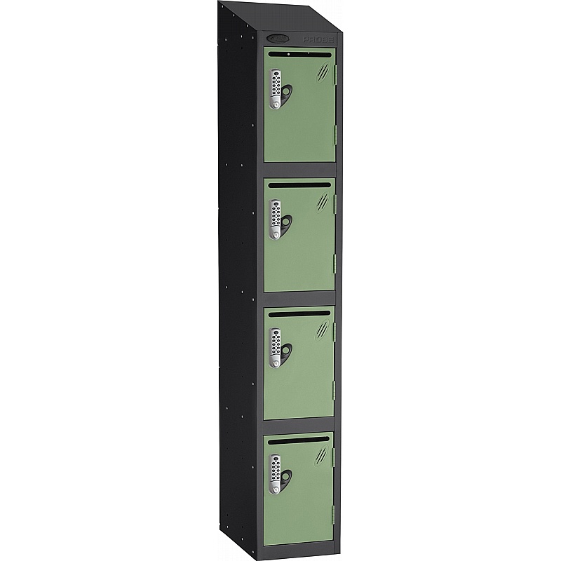 Stellar Probe Equinox Antibacterial Sloping Top Postal Lockers with Digital Combination Lock - Lockers & Cloakroom