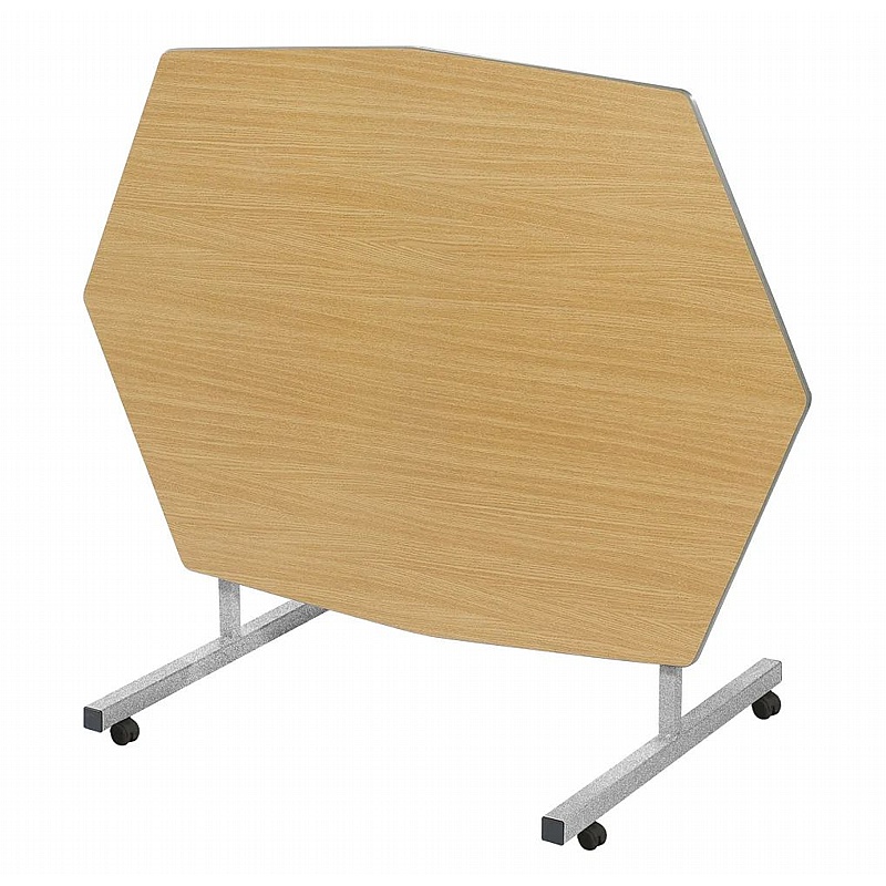 Anchor Irregular Octagonal Flip Top Dining Tables - Education