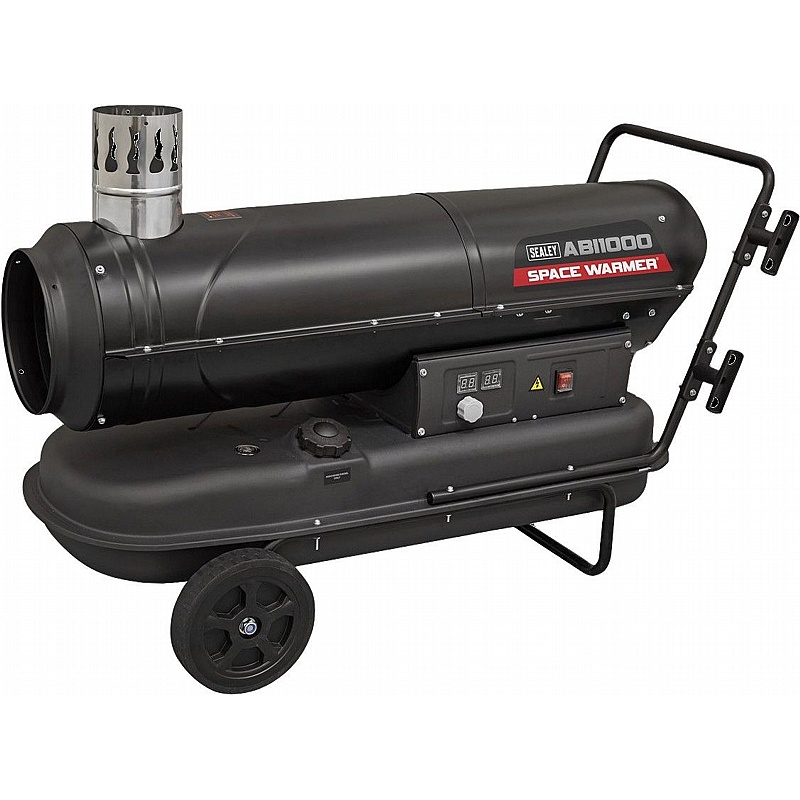 Space Warmer Indirect Kerosene / Diesel 30kW Mobile Workshop Heater - Premises