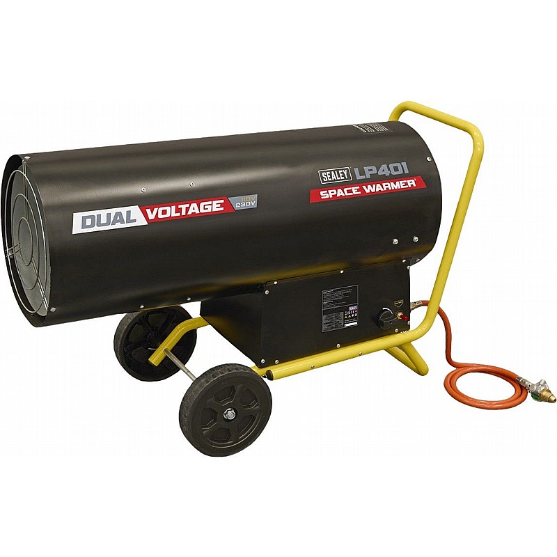 Space Warmer Propane 117kW Mobile Workshop Heater - Premises