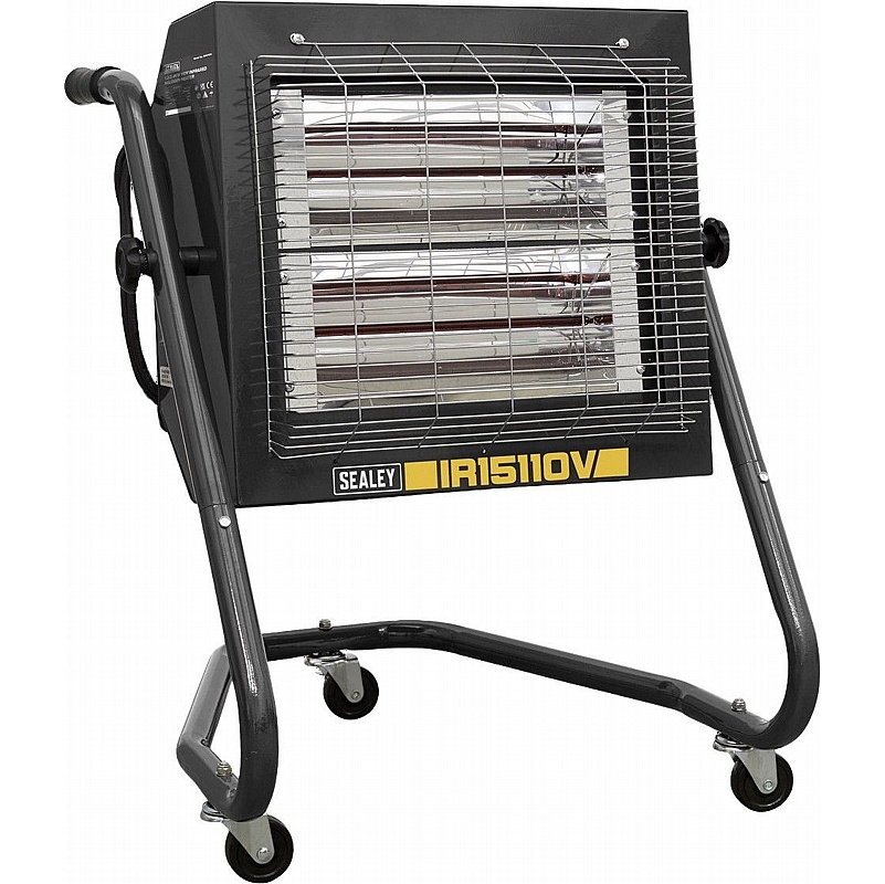 Halo Infrared Halogen 2400W 110V Mobile Heater - Premises