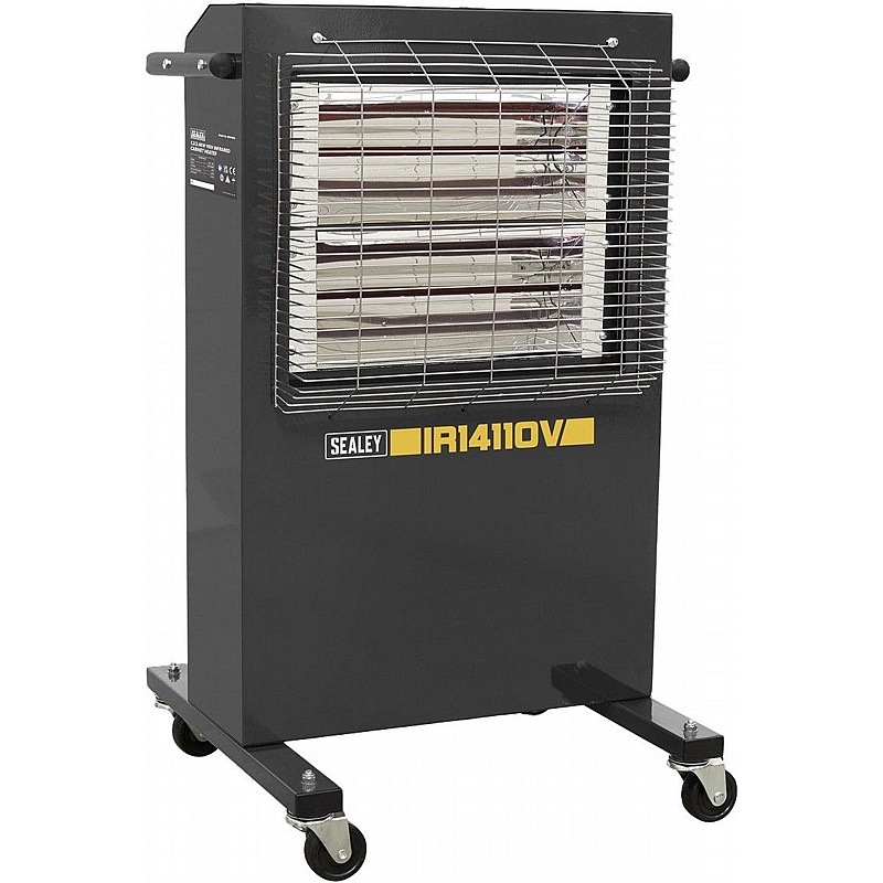 Halo Infrared Halogen 2400W 110V Mobile Cabinet Heater - Premises