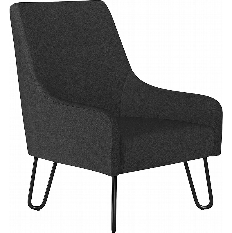 Oslo Scandinavian Style Fabric Reception Chair - Office Furniture