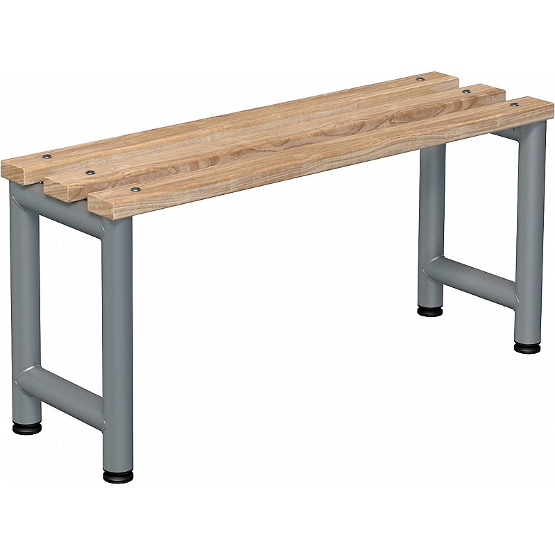 Stellar Probe Single Wooden Slat Changing and Cloakroom Benches - Education