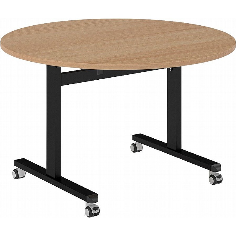 Upsilon Pro Tilting Round Conference and Boardroom Tables - Office Furniture