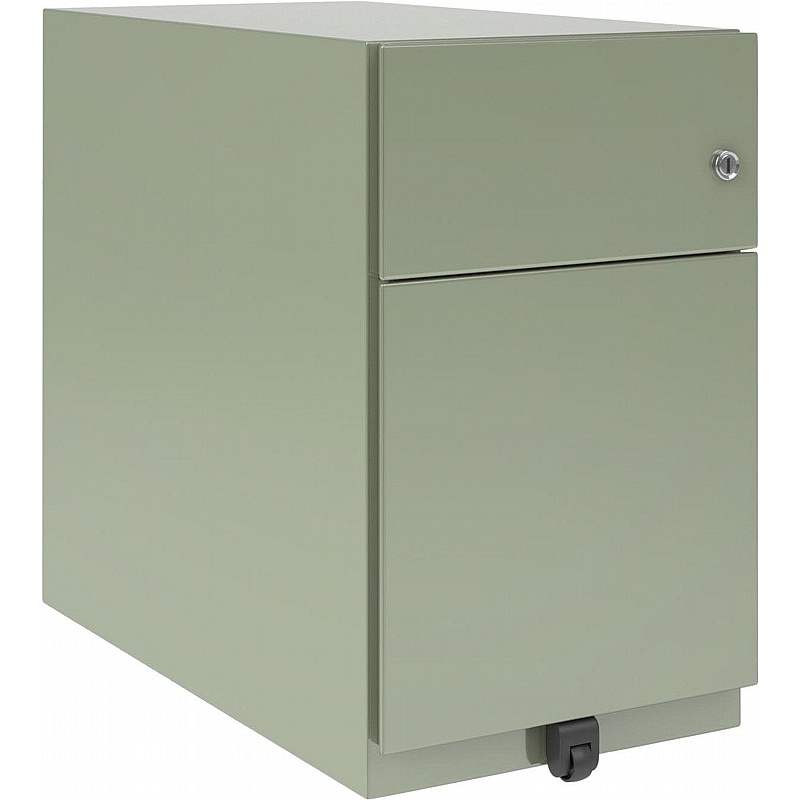 Bisley Note Slimline Steel Under Desk Drawer Mobile Pedestals - Office Furniture