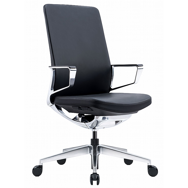 Lusso High Back Executive Leather Office Chair - Office Furniture