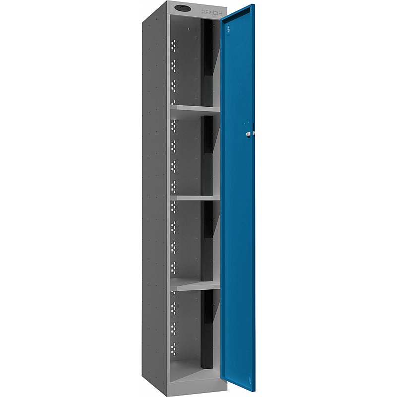 Stellar PowerBox Probe 4 Compartment Laptop and Tablet Charging Cupboard with Cam Lock - Lockers & Cloakroom
