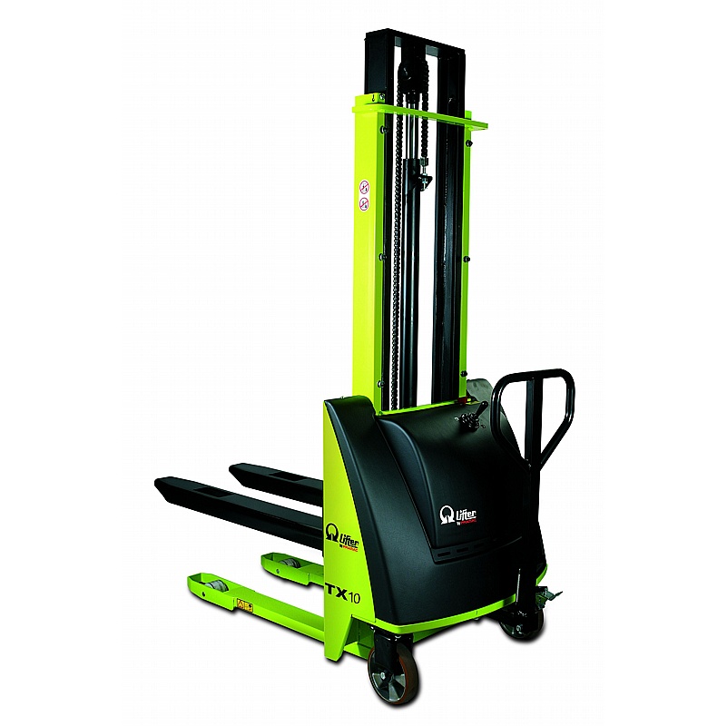 Pramac TX 10/16 Gel Battery 1000kg Semi Electric Pallet Stackers - Handling & Lifting