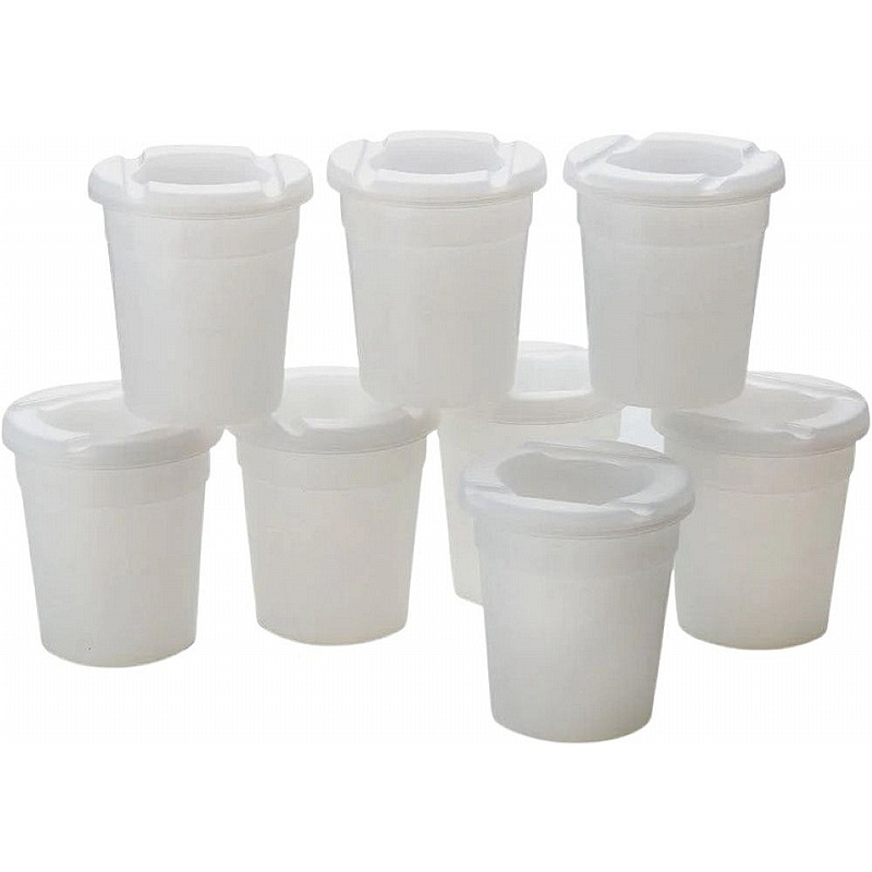 Arts and Design Clear Paint Pot Set - Education