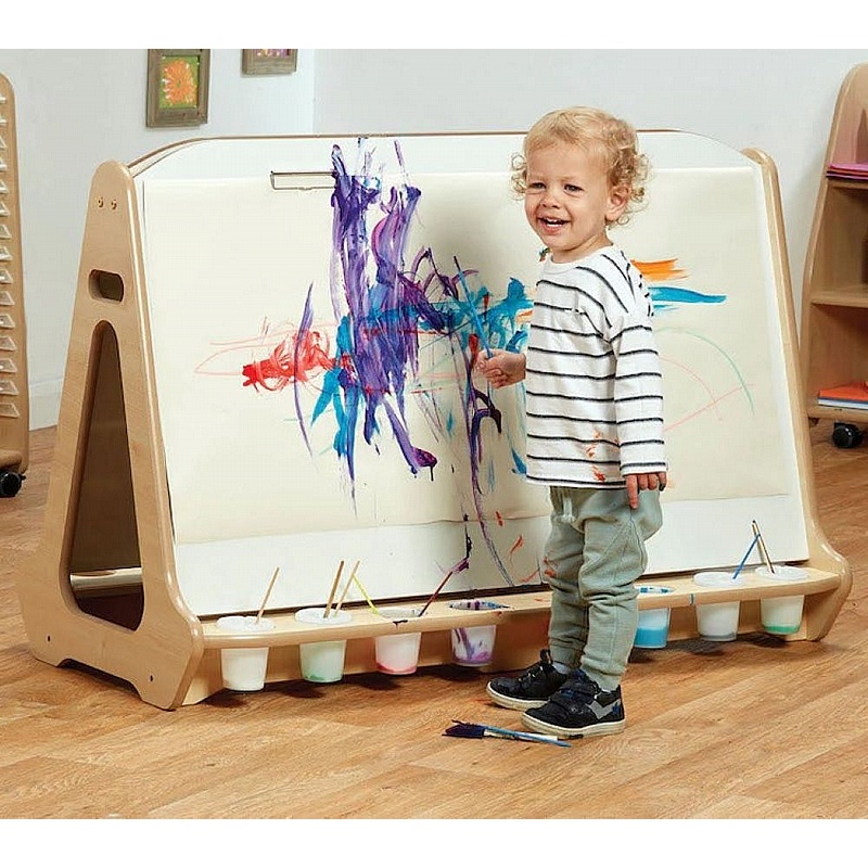 Arts and Design Double Sided 4 Station Easel - Education