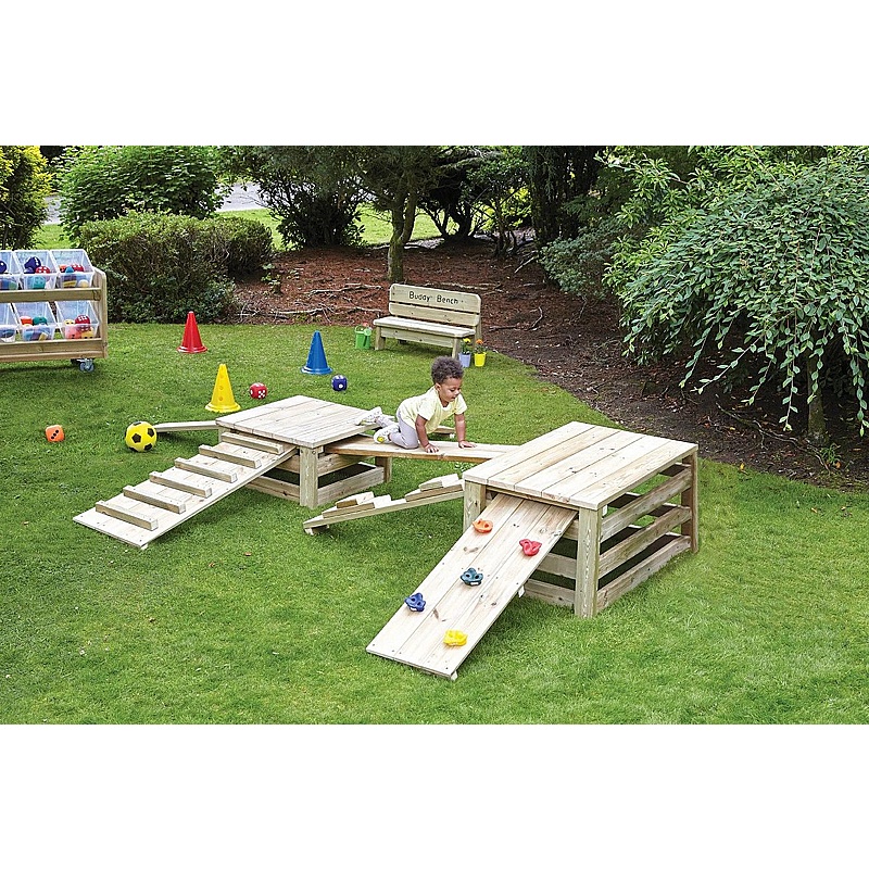 Adventure Tots Nursery Outdoor Climbing Set - Education