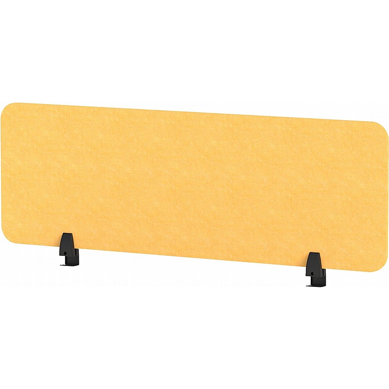 Sch! Acoustic Rectangular Desk Mounted Partition Screens - Office Furniture