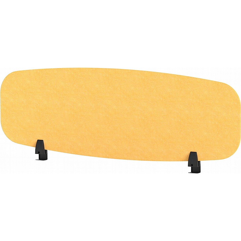 Sch! Acoustic Oblong Desk Mounted Partition Screens - Office Furniture