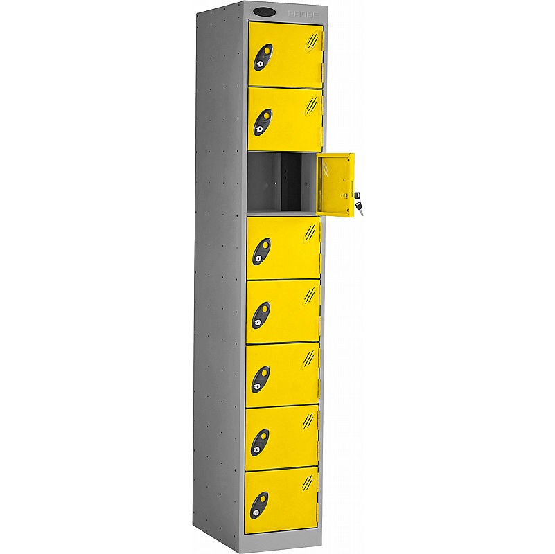 PowerBox Probe Equinox 8 Compartment Laptop and Tablet Charging Lockers with Cam Lock - Lockers & Cloakroom