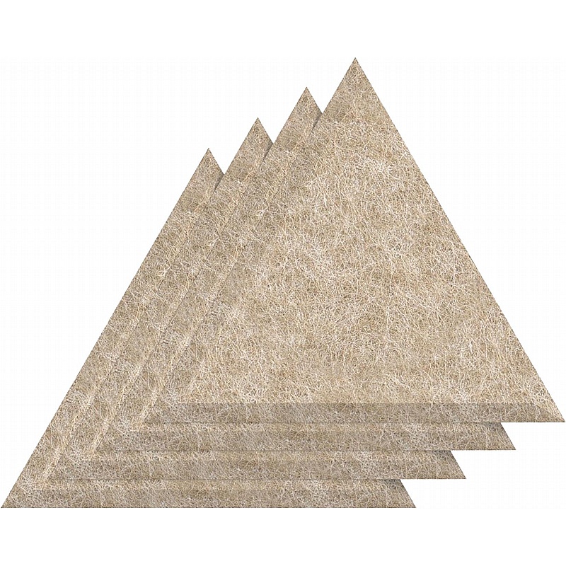 Sch! Triangle Acoustic Wall Tile (Set of 4) - Office Furniture